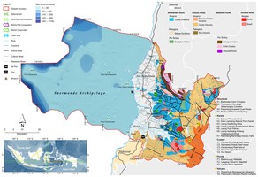 Maros_Pangkep Geopark Map